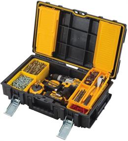 img 3 attached to 🧰 Ultimate Storage Solution: DEWALT ToughSystem Tool Box, Suitcase (DWST08130)