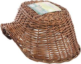 img 2 attached to 🏡 Discover the Comfort of Ware Manufacturing Hand Woven Willow Twigloo Small Pet Hideout, Medium