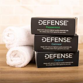 img 1 attached to Defense Soap Original Tea Tree Bar Soap 4.2oz (Pack of 5) - Ultimate Protection for Skin Health and Hygiene