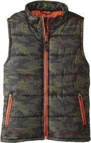 img 1 attached to 🌿 Camo Printed Vest for iXtreme Big Boys: Outdoor Style and Comfort