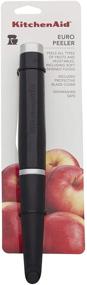 img 3 attached to 🔪 KitchenAid Classic Euro Peeler - Black, One Size (Model KE112OHOBA), 2-Inch