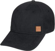 🧢 stylish roxy women's extra innings baseball cap: trendy fashion accessory for women logo