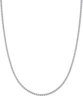 sterling silver classic italian necklace boys' jewelry : necklaces логотип