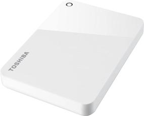 img 1 attached to 💽 Toshiba Canvio Advance 1TB USB 3.0 Portable External Hard Drive in White - HDTC910XW3AA