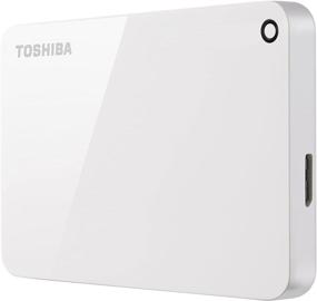 img 2 attached to 💽 Toshiba Canvio Advance 1TB USB 3.0 Portable External Hard Drive in White - HDTC910XW3AA
