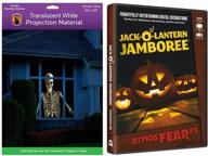 🎃 atmosfearfx jack-o-lantern jamboree halloween dvd от kringle bros и высокоразрешающий экран для проекции на окне от reaper brothers логотип