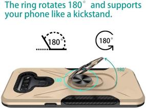 img 2 attached to Oleaders Protector Rotatable Compatible Kickstand Cell Phones & Accessories
