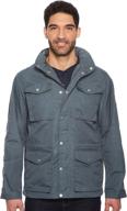 fjallraven mens raven jacket black logo