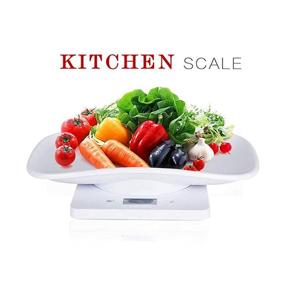 img 3 attached to 🐾 Digital Pet Scale: Versatile LCD Electronic Kitchen & Pet Scales for Small Animals - Multipurpose Food Scale for Dogs, Cats, Hamsters, Tortoises, Lizards (White)