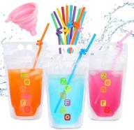 zenfro 50 pcs premium smoothie straws logo