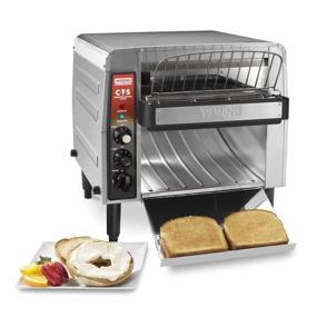 img 1 attached to 🍞 Waring CTS1000B Commercial Conveyor Toaster – 1000+ Slices/Hr, 208V, 2700W, 6-20 Phase Plug