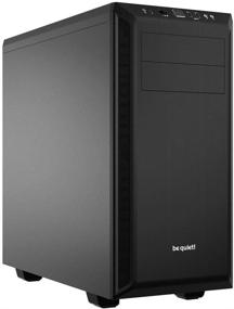 img 4 attached to 🖥️ Тишина усиленная! Pure Base 600 Black - BG021 Mid-Tower ATX с двумя предустановленными вентиляторами охлаждения