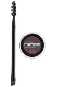 img 4 attached to 🏽 Maybelline New York Tattoostudio Brow Pomade in Deep Brown - Long-Lasting & Buildable Eyebrow Makeup - 0.106 Oz