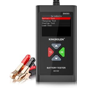 img 4 attached to 🔋 BM580 Digital Battery Analyzer & Load Tester for Car, Motorcycle, ATV, SUV, Boat - 6V 12V Battery Testing, Charging, Cranking System Analysis - Automotive Multimeter Included