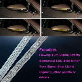 img 3 attached to AUTUNEER 5 9Inch Sequential Warning Stickers