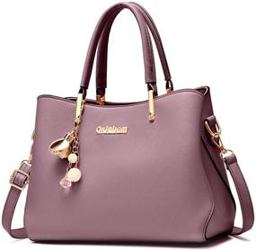 img 4 attached to 👜 Chic and Stylish Women's Handbags & Wallets: Purses Handbags Handle Satchel Shoulder in Satchels