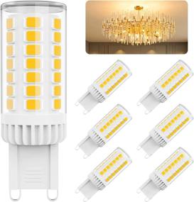 img 4 attached to Dimmable G9 LED Light Bulbs 5W (6 Pack) 40W Halogen Equivalent