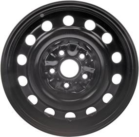 img 3 attached to 🔧 Dorman 939-121 Steel Wheel (16x6.5in) Black - Optimized for Select Toyota Models
