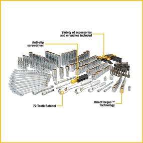 img 2 attached to 🛠️ Погружение в эффективность: Набор механических инструментов DEWALT 247 штук (DWMT81535)