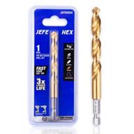 🛠️ jefe hex titanium aluminum plastics cutting tools: industrial drill bits for exceptional performance logo