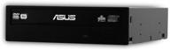 asus drw-24b3st/blk/g: high-speed sata optical drive in classic black logo