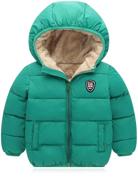 winter jacket fleece windproof outerwear boys' clothing logo