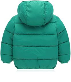 img 2 attached to Winter Jacket Fleece Windproof Outerwear Boys' Clothing