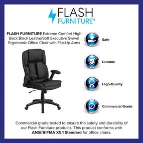 img 1 attached to Flash Furniture Extreme Comfort Executive