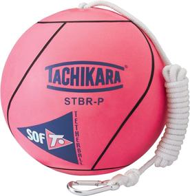 img 1 attached to 🔵 Tachikara STBR P Extra Soft Tetherball: Unleash Fun and Safe Outdoor Play!