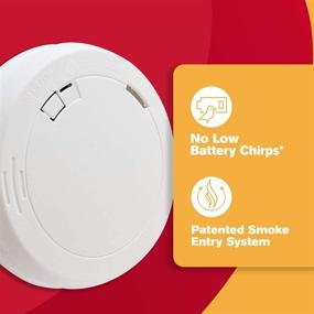 img 2 attached to 🔥 First Alert PR710: Slim Photoelectric Smoke Alarm with 10-Year Sealed Battery – Enhanced Safety and Longevity