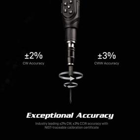 img 2 attached to 🔧 Capri Tools CP26000-50 Digital Torque Screwdriver: Versatile Dual Direction Performance, Precise Torque Range of 0.44-4.42 in. lbs. | 5.0-50 cNm | 0.51-5.1 kg-cm