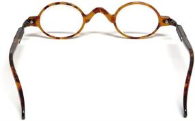 img 1 attached to 👓 Reviving Retro Charm: Calabria R314 Vintage Professor Oval Reading Glasses Offer Unmatched Lightweight Comfort