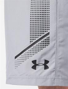 img 2 attached to Gear up in Style: Under Armour Men's Woven Graphic Shorts