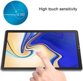 img 1 attached to 📱 [2-PACK] Samsung Galaxy Tab S4 Screen Protector Glass, RBEIK Premium Scratch Resistant Tempered Glass Screen Protector, 9H Hardness, Bubble Free, Only for Samsung Galaxy Tab S4 Tablet 10.5-inches (SM-T835)