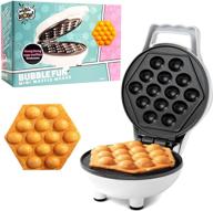 bubble mini waffle maker: the tiny hong kong egg style design to delight your breakfast! логотип