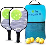 jolly pickleball honeycomb lightweight accessories logo