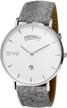 arvo white awristacrat watch silver logo