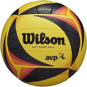 img 4 attached to Wilson Official Volleyball Yellow WTH00020ID