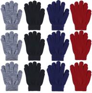🧤 stretchy children's winter gloves by cooraby - perfect boys' accessories for added comfort logo