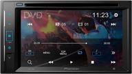 📺 pioneer avh-210ex 6.2-inch touchscreen dvd receiver with bluetooth for 2-din dash logo