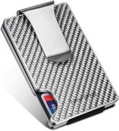 👨 qj2 aviation aluminum men's accessories: minimalist aluminium wallets, card cases & money organizers logo