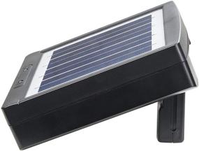 img 1 attached to ⚡️ Solar Rechargeable Batteries Charger with 2Watt Solar Panel - Portable Backup for NiMH, NiCD & 9V Batteries - Ideal for Household Battery Use (No Battery Included)