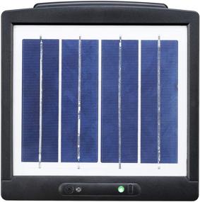 img 3 attached to ⚡️ Solar Rechargeable Batteries Charger with 2Watt Solar Panel - Portable Backup for NiMH, NiCD & 9V Batteries - Ideal for Household Battery Use (No Battery Included)