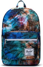 img 4 attached to Herschel Raven Crosshatch Black Rubber Backpacks: Optimal Backpacks and Daypacks for Casual Use