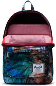 img 1 attached to Herschel Raven Crosshatch Black Rubber Backpacks: Optimal Backpacks and Daypacks for Casual Use