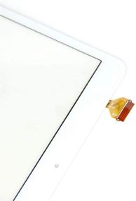 img 1 attached to ✨ T Phael White Replacement Touch Screen Glass Digitizer for Samsung Galaxy SM-T380 Tab A 8.0 (2017 WiFi Version), Adhesive and Tools Included [Not compatible with LTE SM-T385, No LCD]