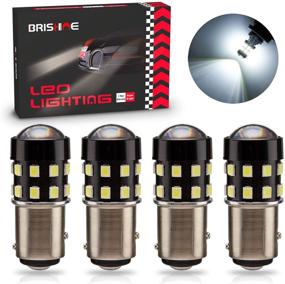 img 4 attached to 💡 BRISHINE 4-Pack 1000 Lumens Super Bright LED Bulbs: High-Performance Xenon White for Backup, Parking, and Daytime Running Lights