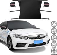 wechip waterproof frost car cover: 2021 new windshield snow protection for windows & mirrors logo