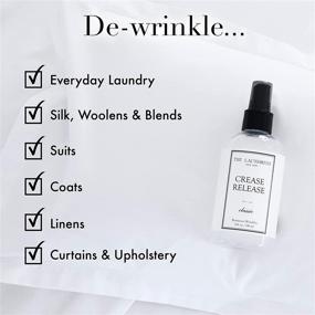 img 2 attached to The Laundress - Crease Release, Classic Scented, Wrinkle Release Spray for Clothes, Shirts, Suits, Curtains & More - Anti Wrinkle Remover, 8 fl oz