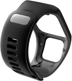 img 1 attached to Заменяемый силиконовый ремешок для Tomtom Runner